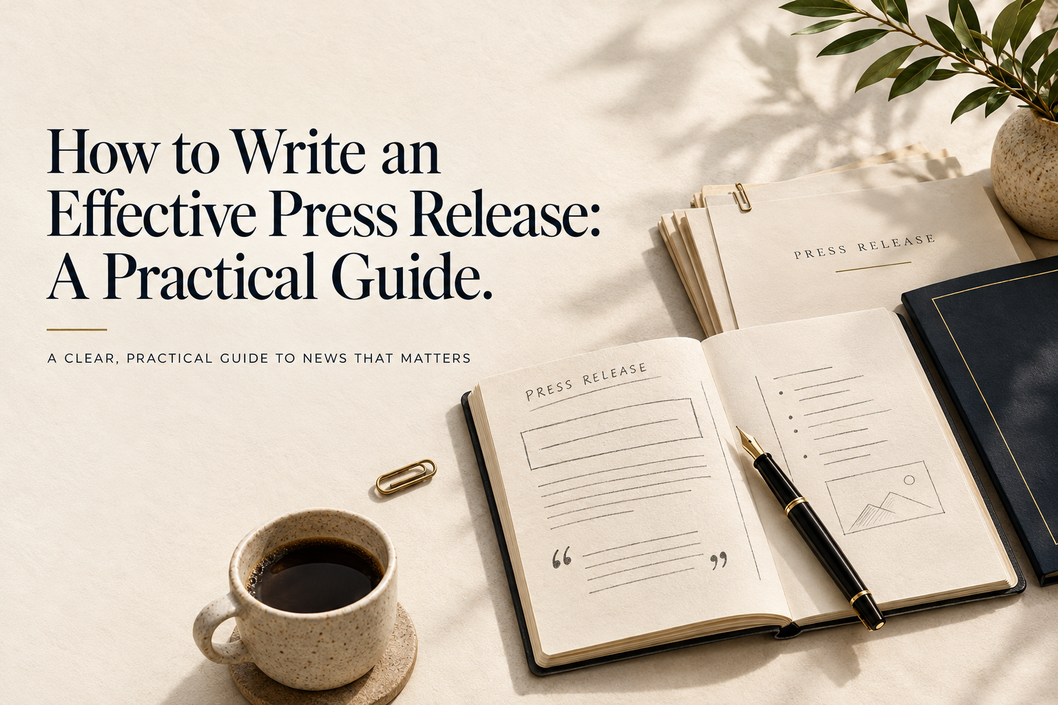 How to Write an Effective Press Release: A Practical Guide