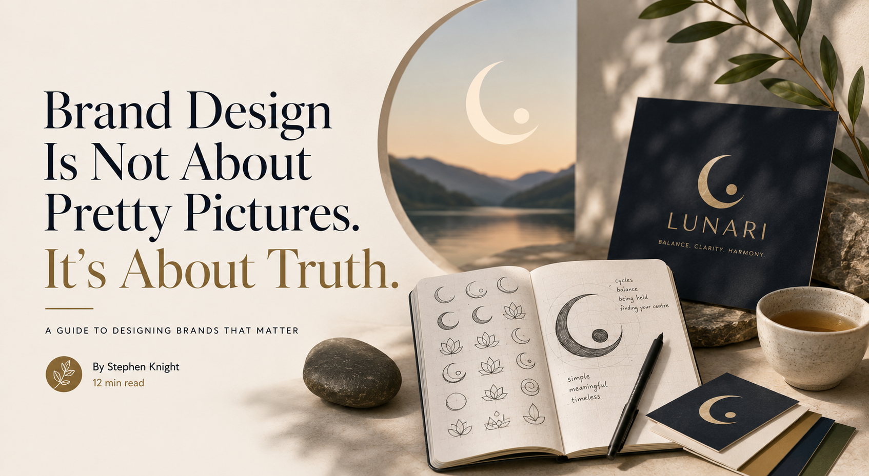 Brand design is not about pretty pictures. It's about truth.